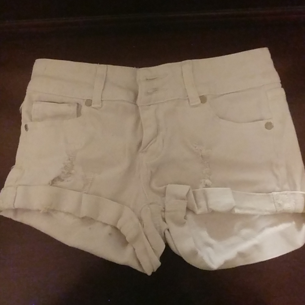 White shorts